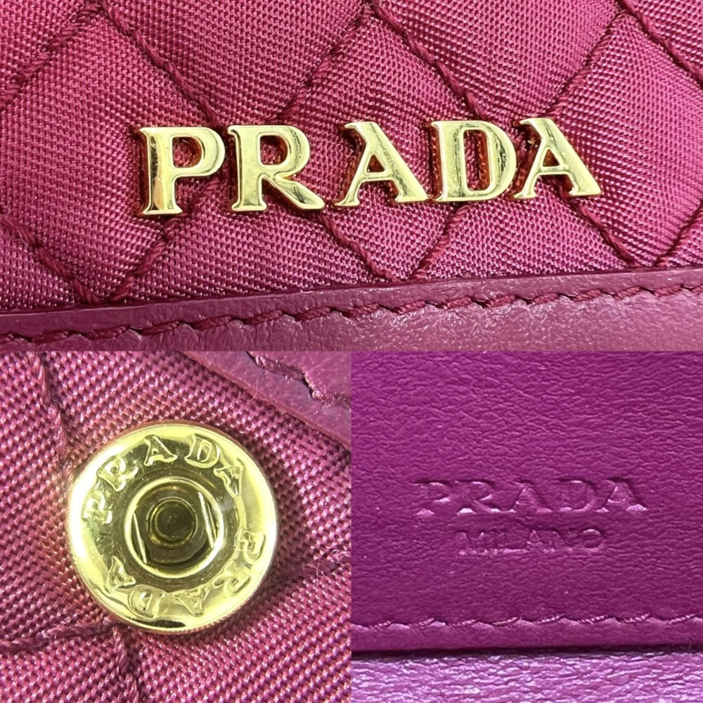 PRADA Pink Leather Shoulder Bag - Picture 5 of 9